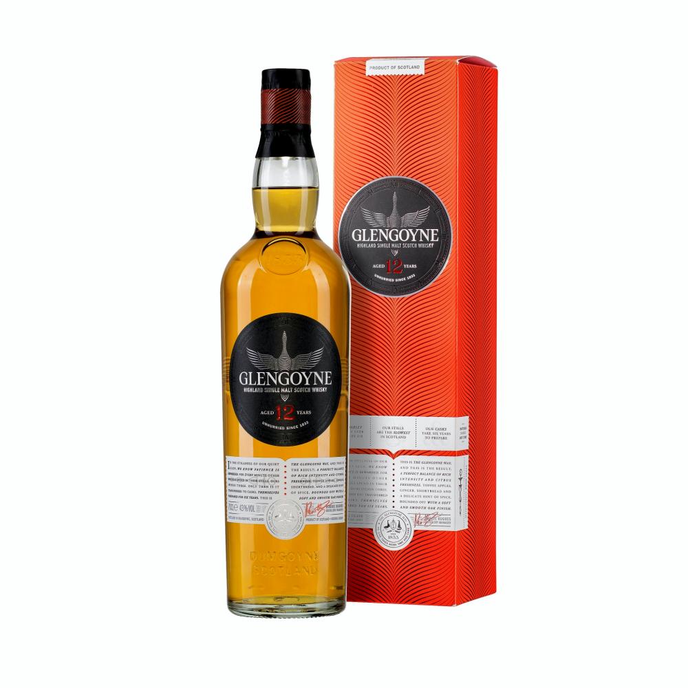 The Glengoyne 12 Year Old Scotch Whisky 700mL