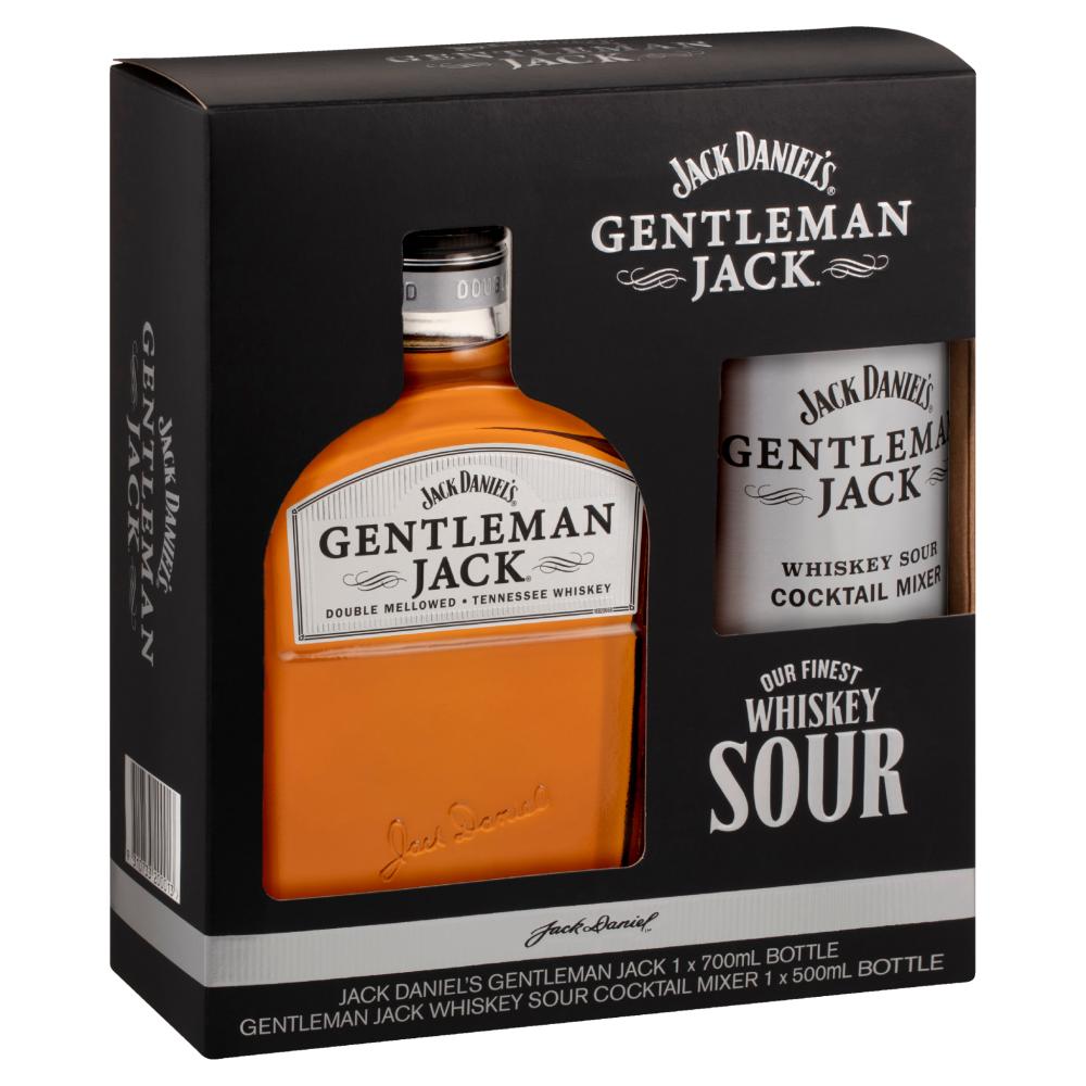 Gentleman Jack and Whiskey Sour Syrup Gift Pack