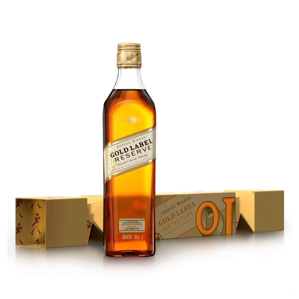 Johnnie Walker Gold Label Reserve Festive Cracker 200mL