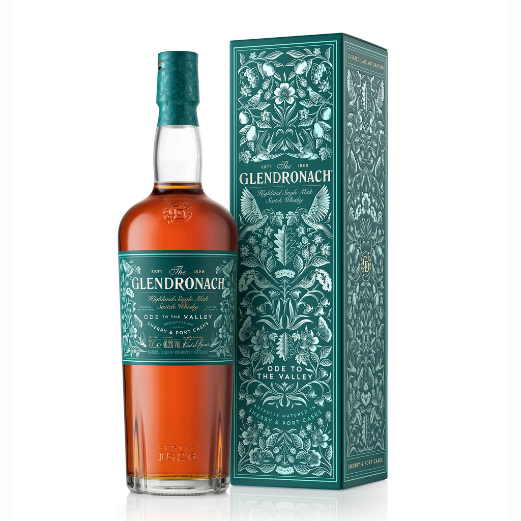 Glendronach Ode Series Single Malt Scotch Whiskies 700ml- 3 Bottle Bundle
