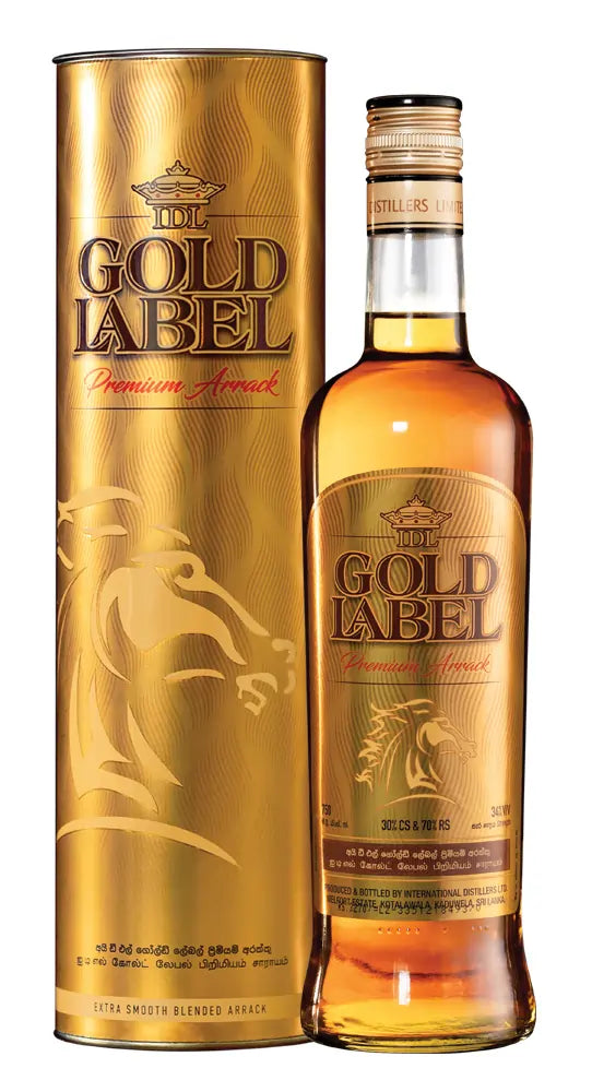 LDL Gold Label Premium Arrack 750mL