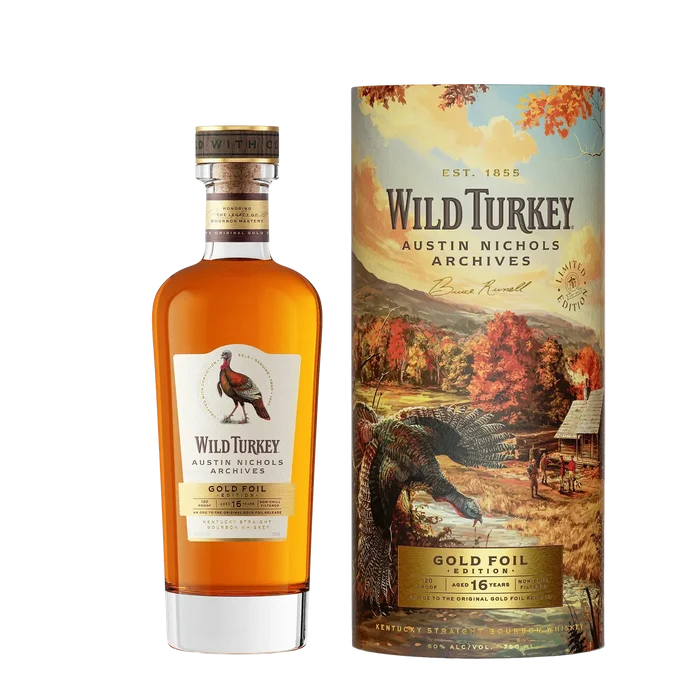 Wild Turkey Austin Nichols Archives Gold Foil Limited Edition 750ml