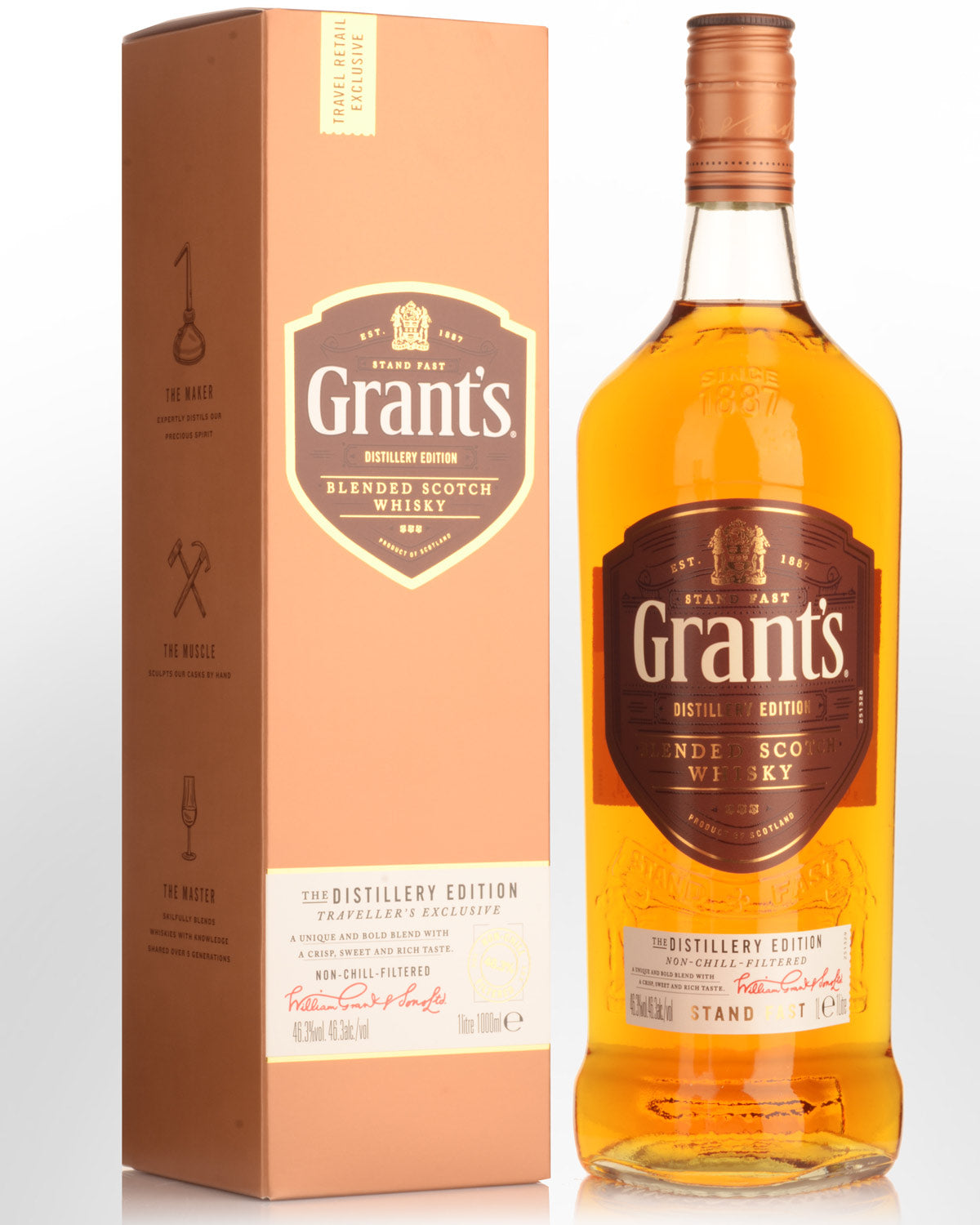 Grant's Distillery Edition Scotch Whisky 1L