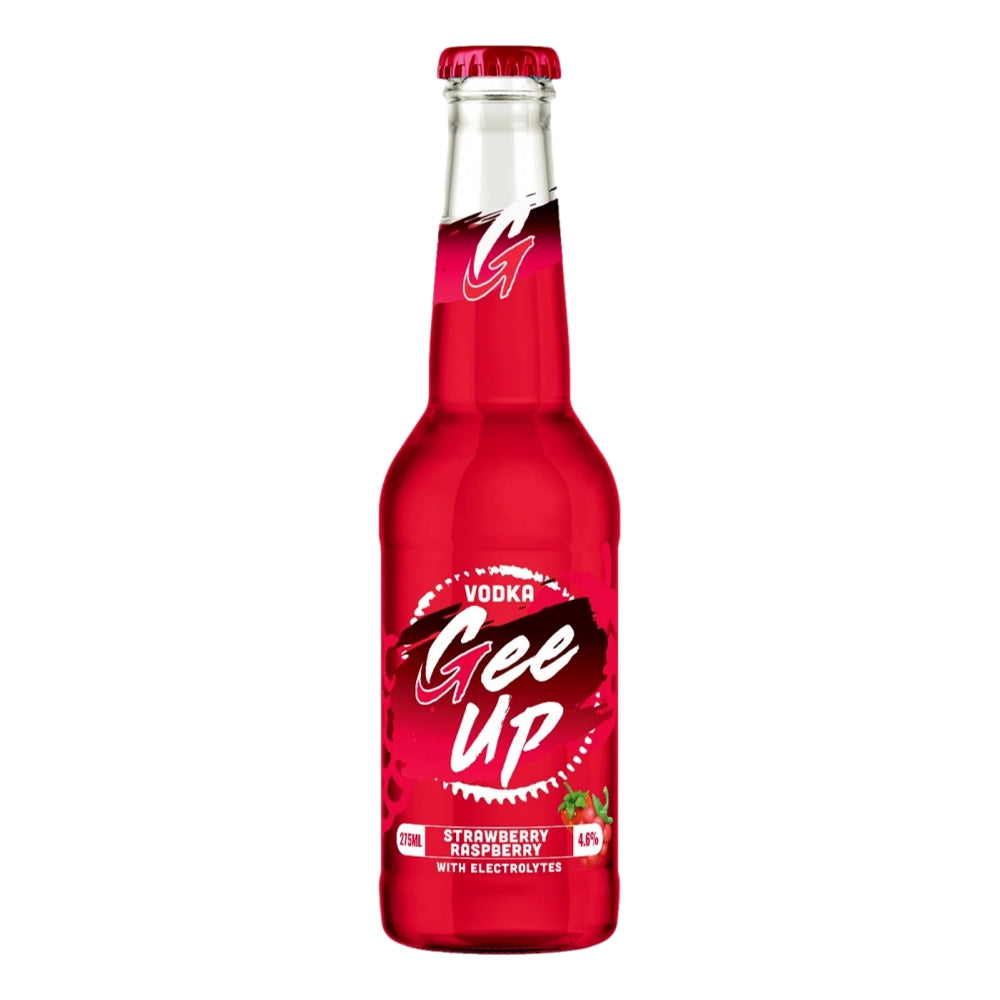 Gee Up Strawberry Raspberry (6X275mL)
