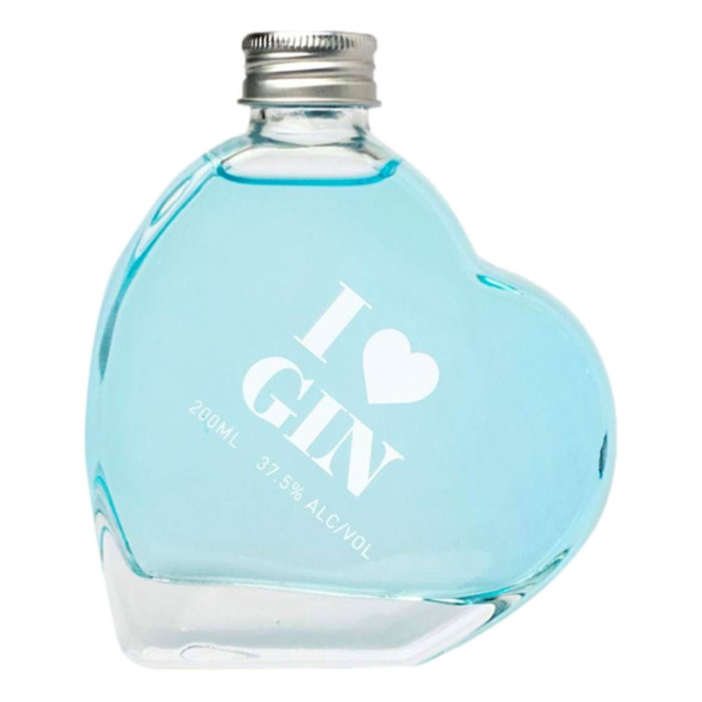 I Heart Gin Blue Heart 200mL