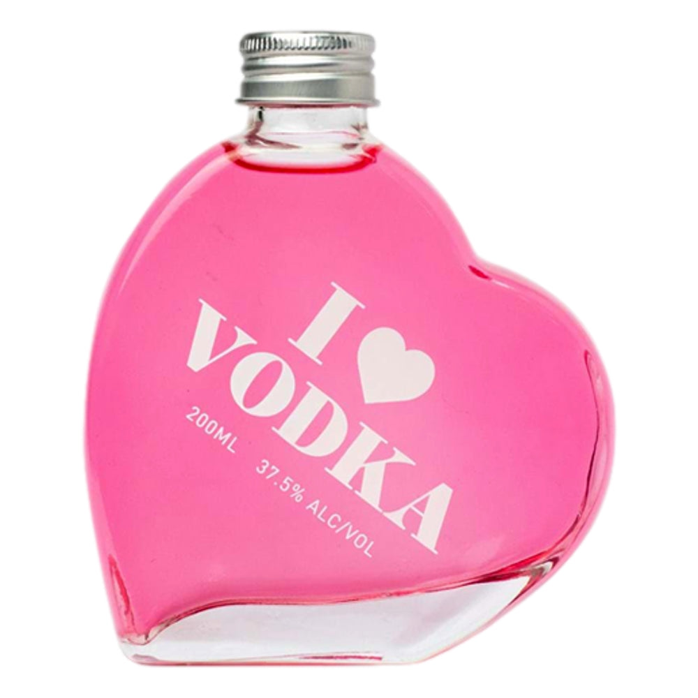 I Heart Vodka Pink Heart 200mL