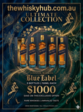 Johnnie Walker Blue Label Scotch Whisky 700mL - ULTIMATE BUNDLE OF 5 BOTTLES