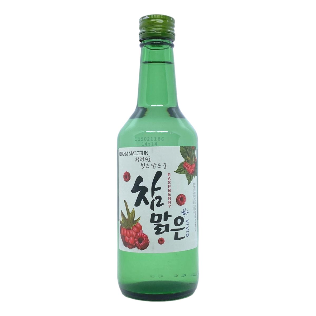 Charm Malgeun Vivid Raspberry Soju (6X360mL)
