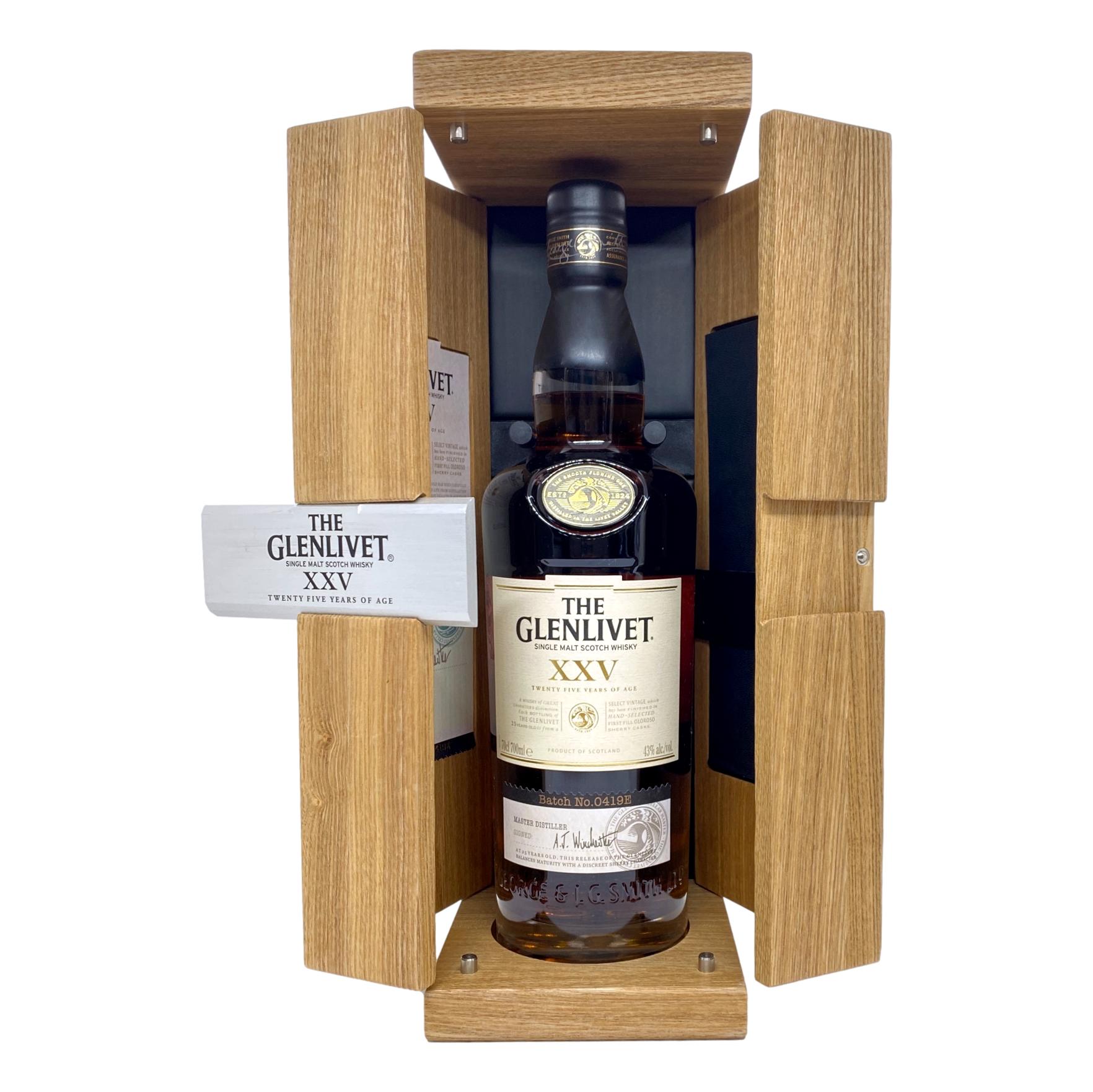 Glenlivet Xxv 25 Year Old Single Malt Scotch Whisky 700mL