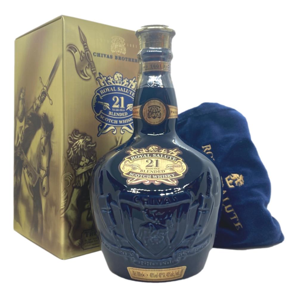 Royal Salute The Sapphire Flagon Scotch Whisky 700mL (Vintage)