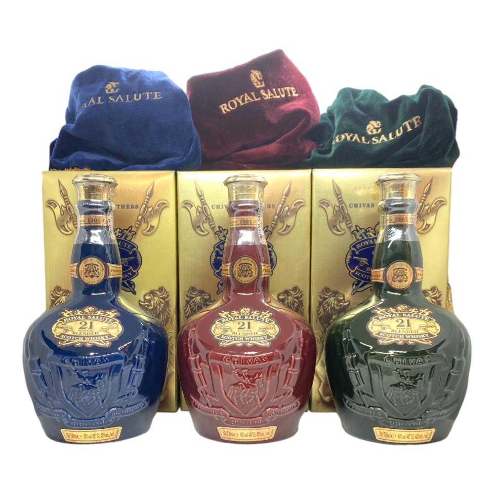 Royal Salute The Flagon Collection (Vintage) (3X700mL)