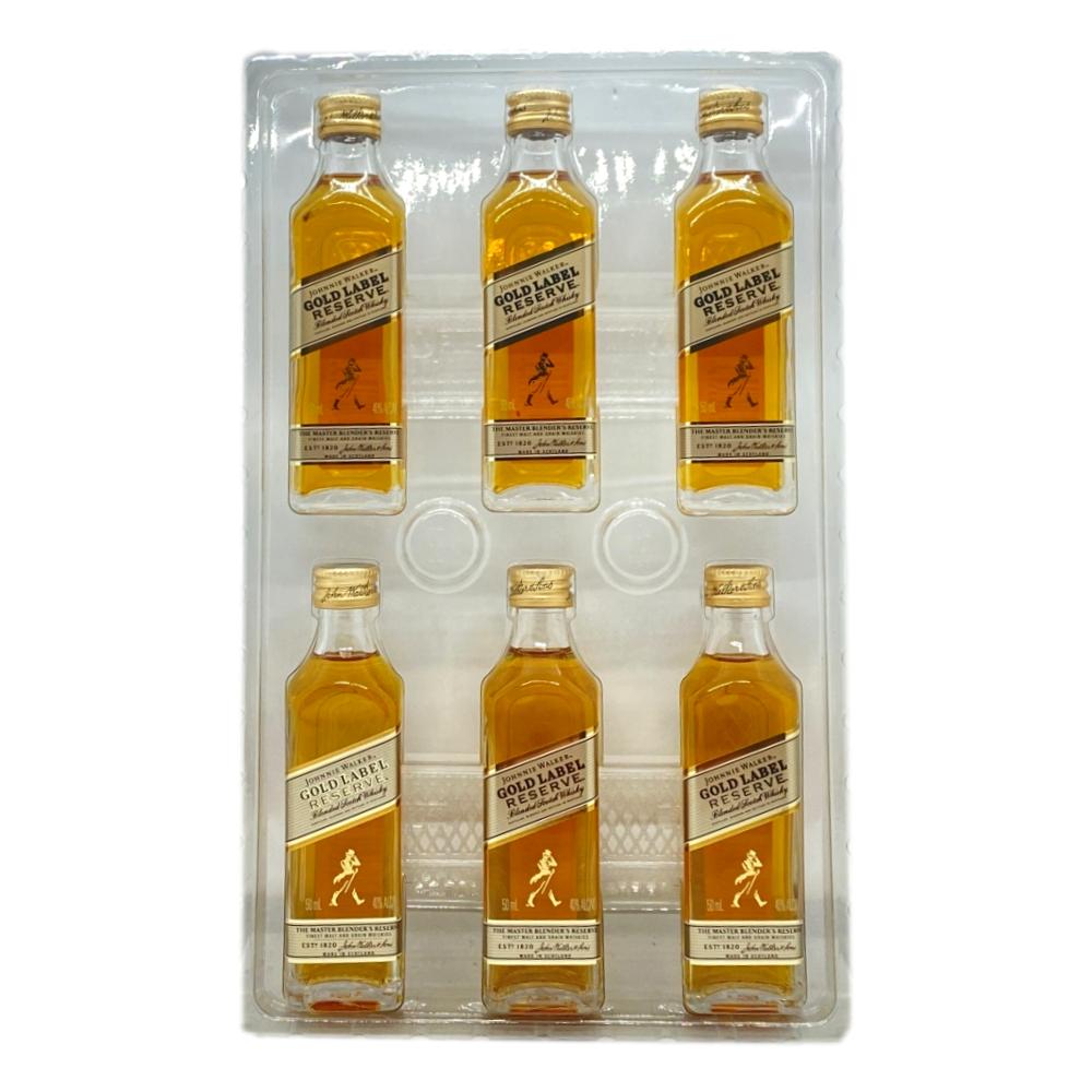 Johnnie Walker Gold Label Reserve Scotch Whisky (6X50mL)