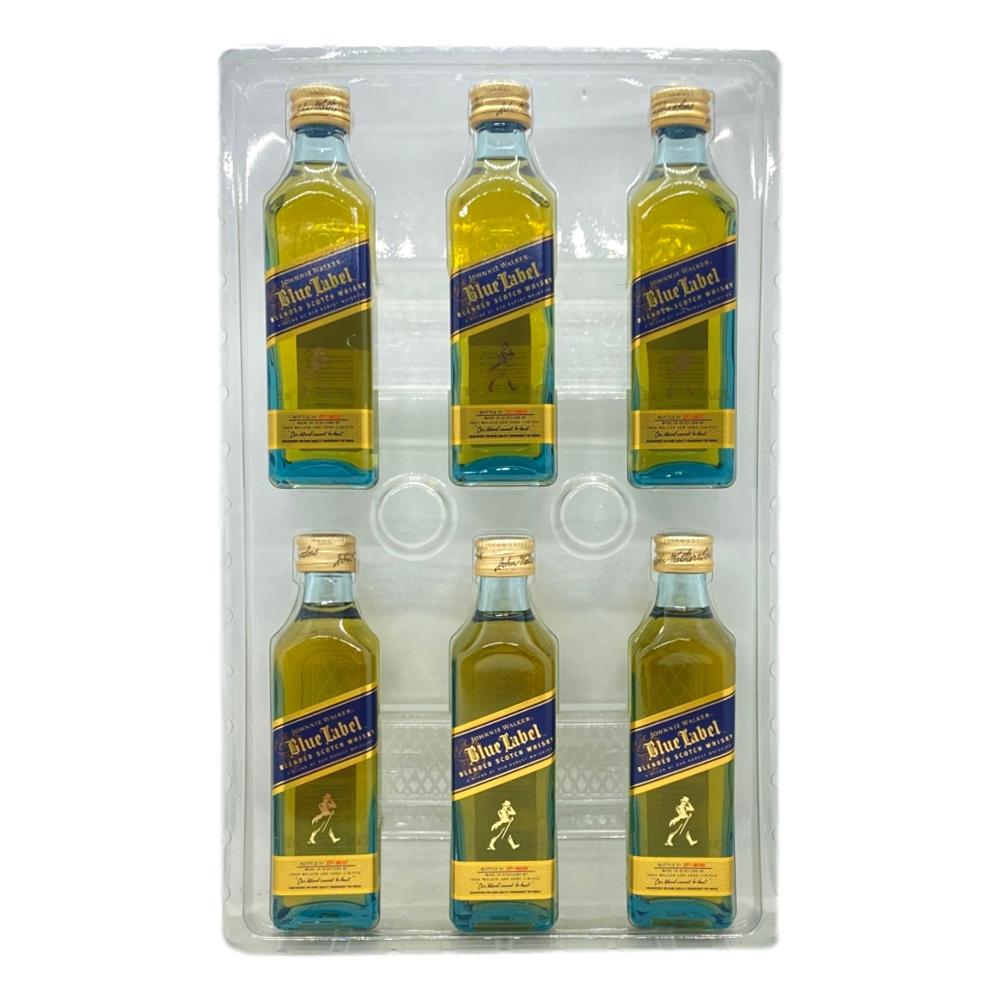 Johnnie Walker Blue Label Blended Scotch Whisky (6X50mL)