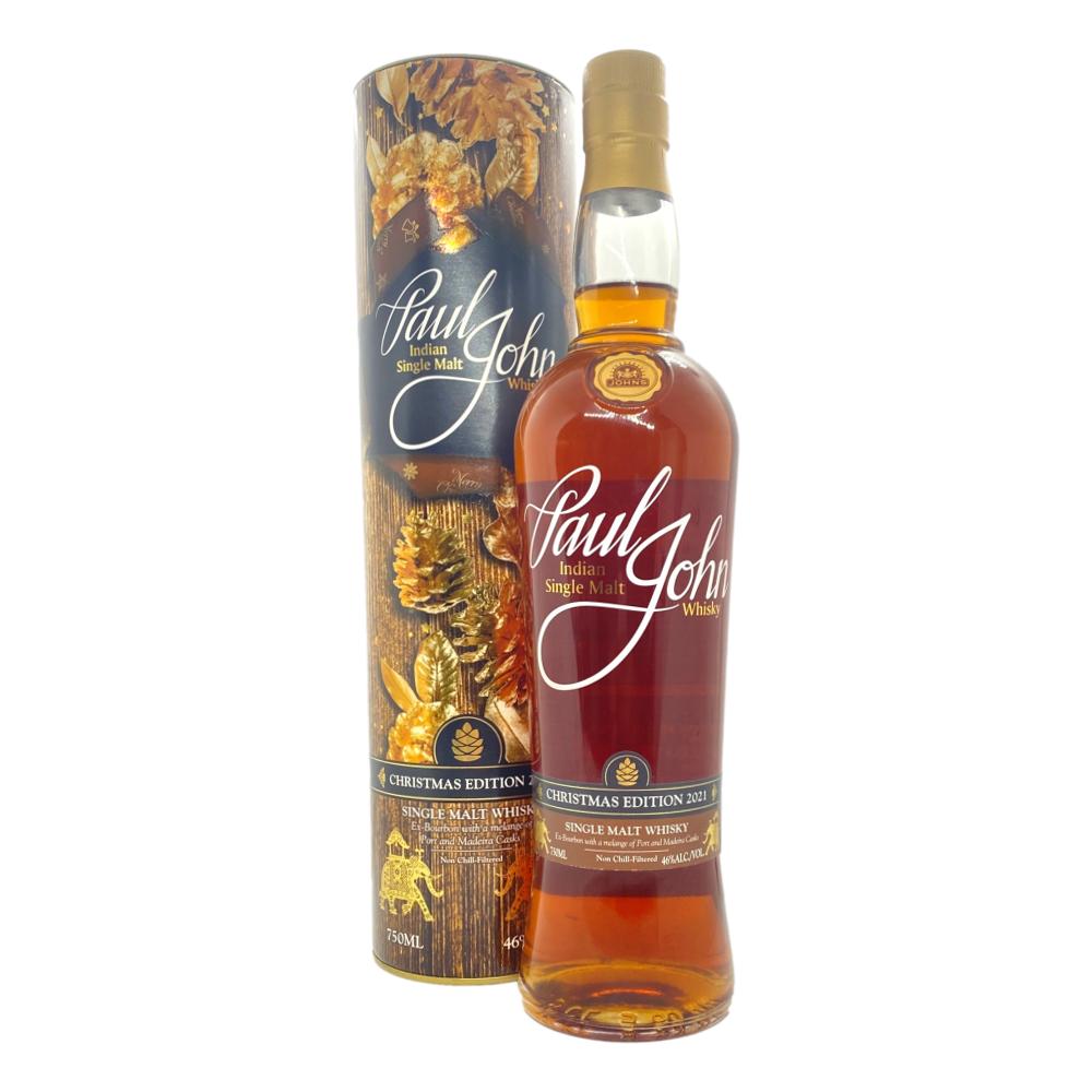 Paul John Christmas Edition 2021 Single Malt Indian Whisky 750mL