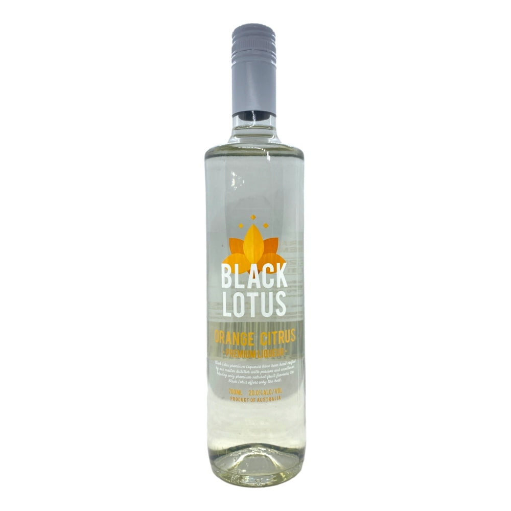 Black Lotus Orange Citrus Premium Liqueur 700mL