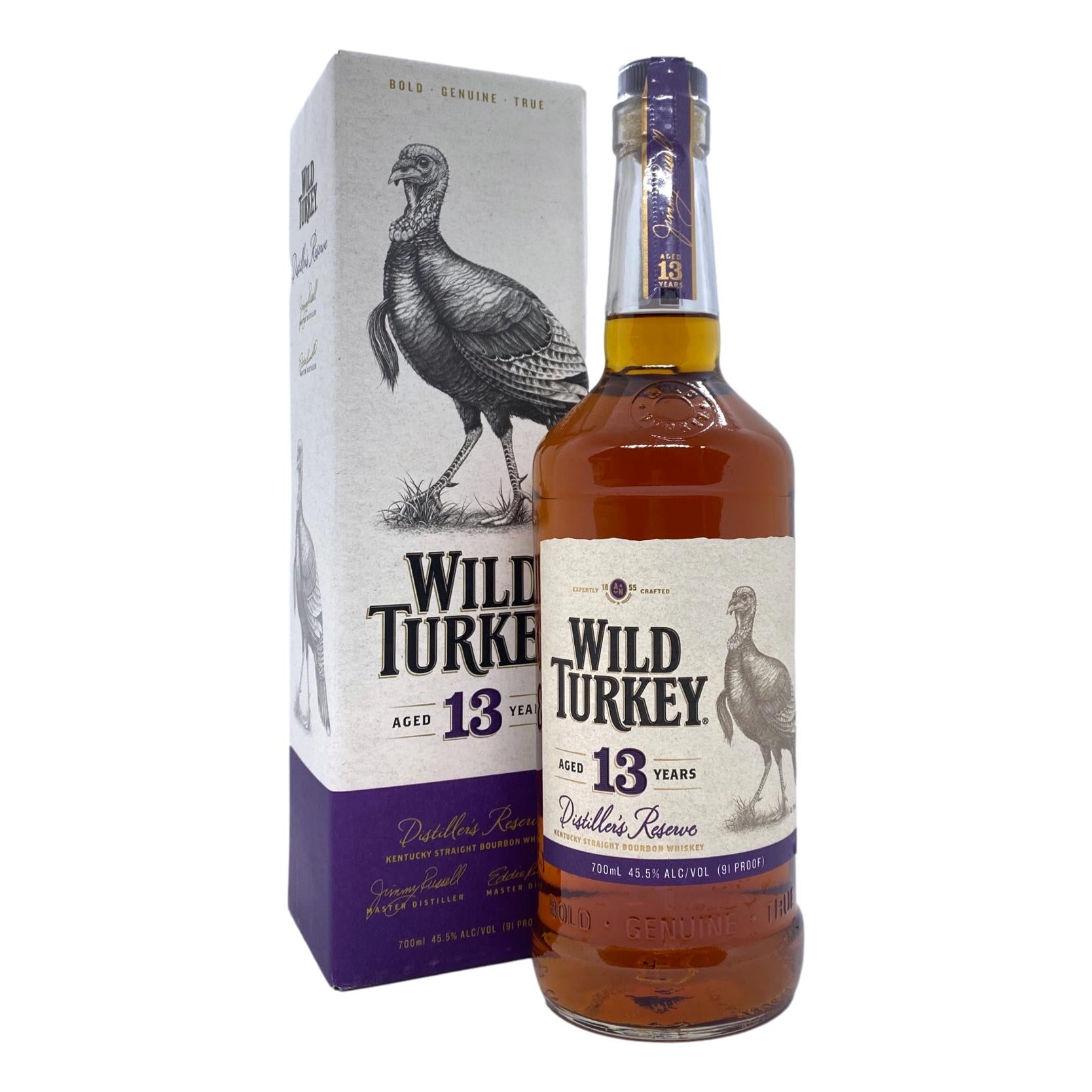 Wild Turkey 13 Year Old Distillers Reserve Bourbon 700mL (Limited Edition)