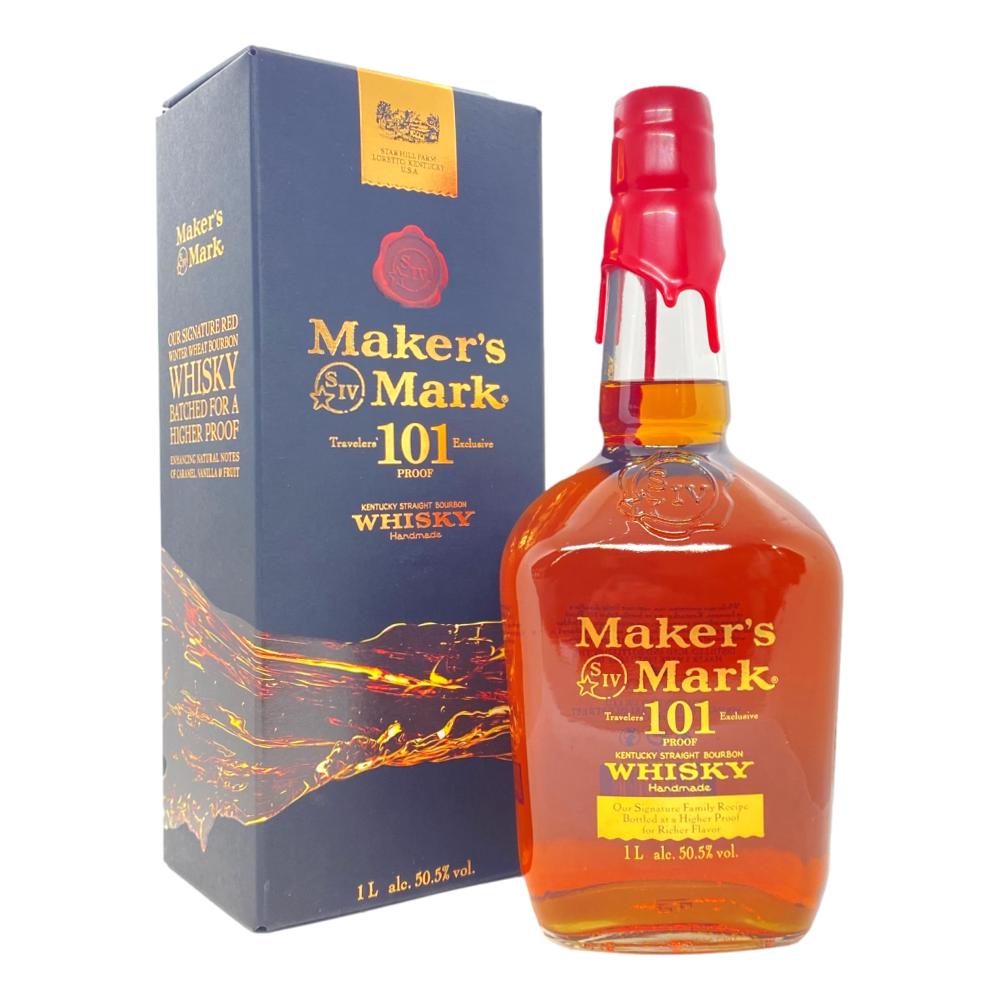 Maker's Mark 101 Proof Kentucky Straight Bourbon Whisky 1L