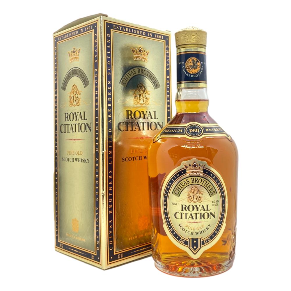 Chivas Brothers Royal Citation Scotch Whisky 750mL (Vintage