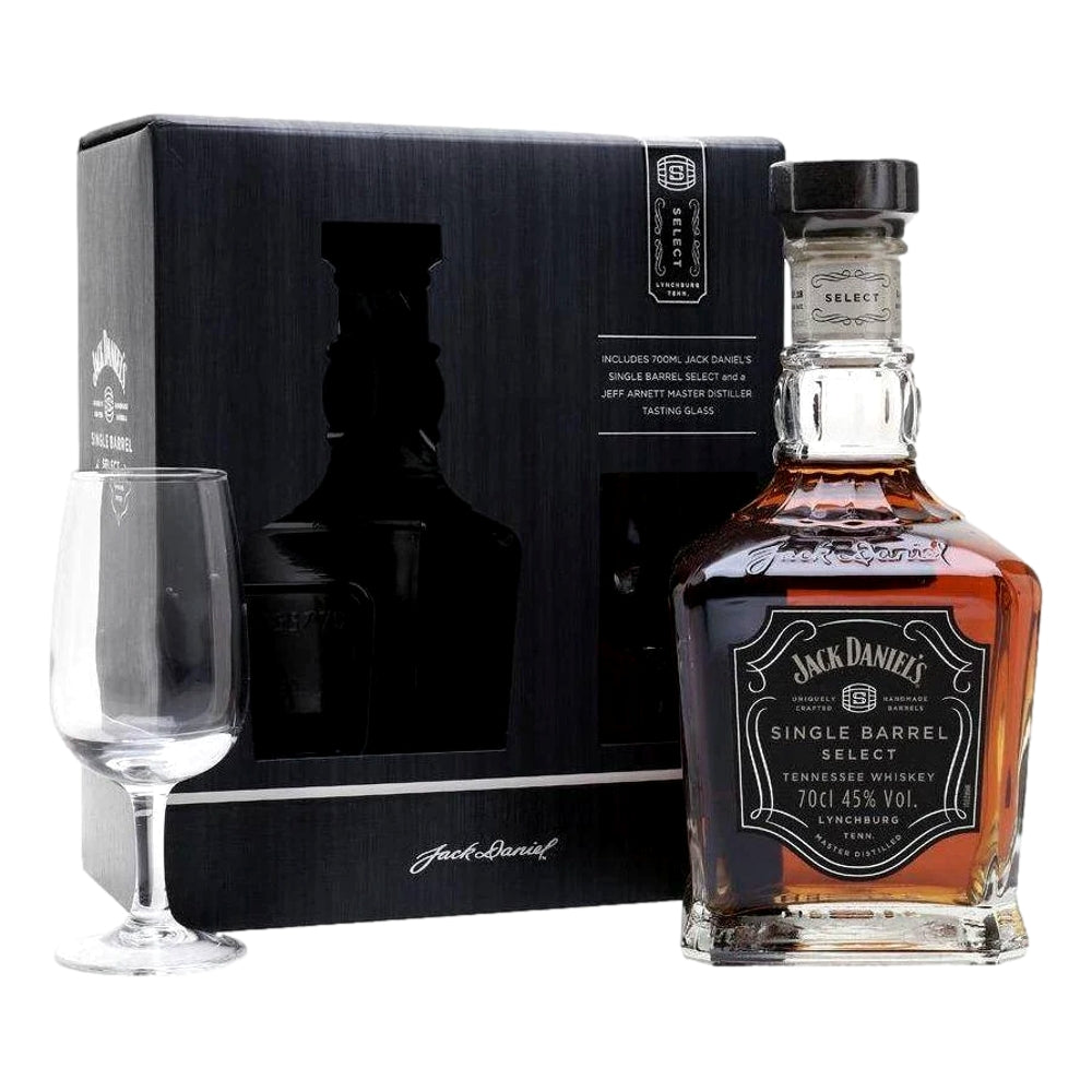 Jack Daniel's Single Barrel Gift Pack with Jeff Arnett Master Distiller Tasting Glass 700mL