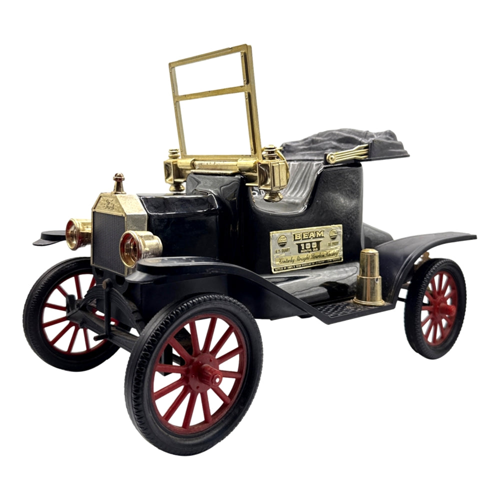 Jim Beam 100 Months Old Decanter 1913 Ford Model T Black 750mL - Empty
