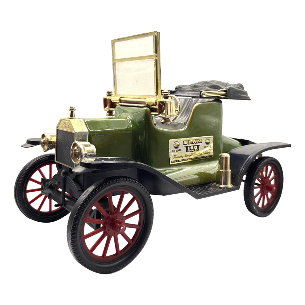 Jim Beam 100 Months Old Decanter 1913 Ford Model T Green 750mL - Empty