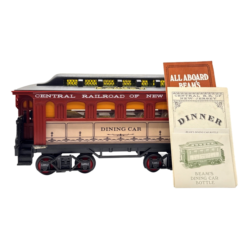 Jim Beam 100 Months Old Decanter Crnj Dining Car 750mL - Sealed With Box and Papers