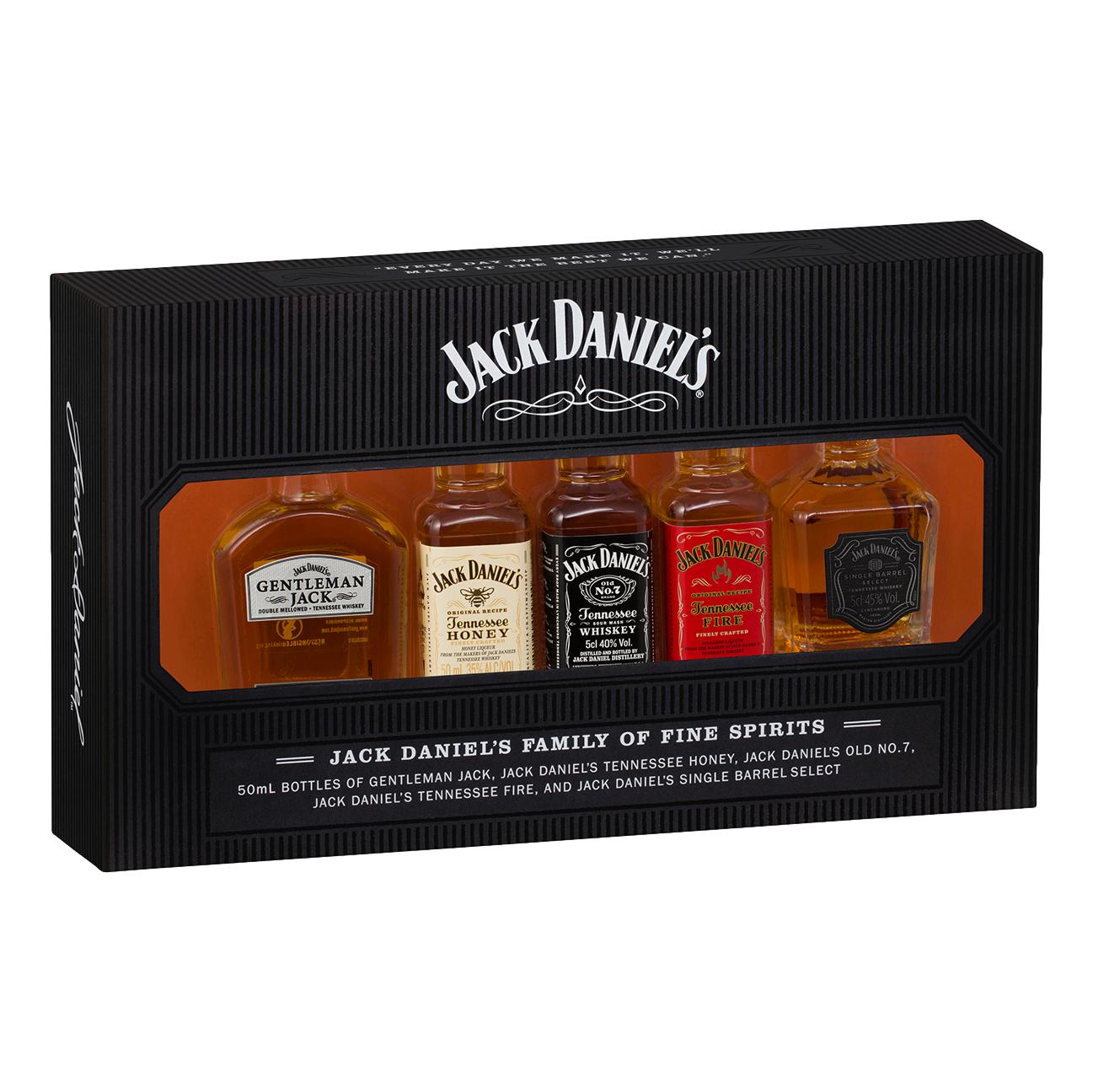 Jack Daniel's Family Of Fine Spirits (5 X 50mL)