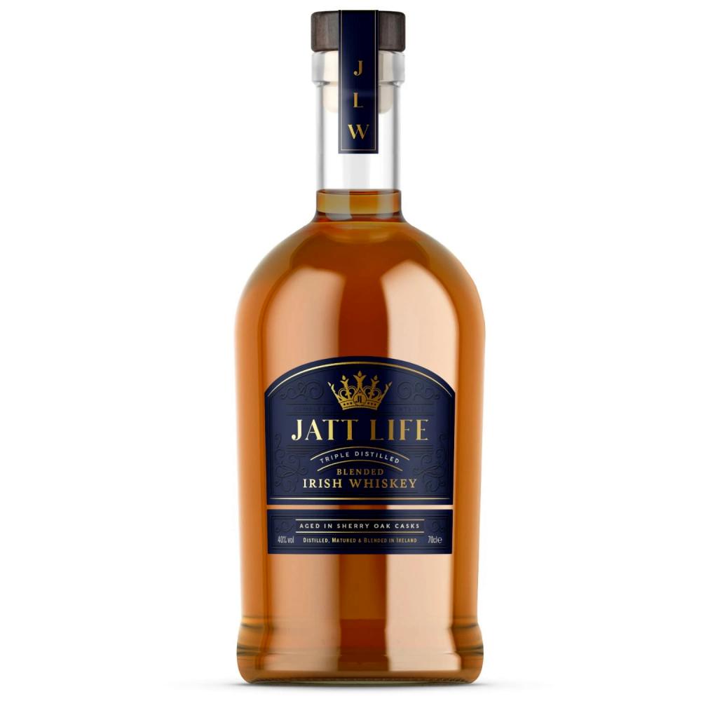 Jatt Life Triple Distilled Blended Irish Whiskey 700mL