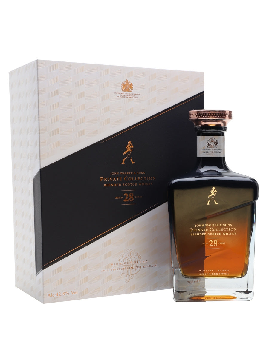 Johnnie Walker Private Collection Midnight Blend 28 Year Old Scotch Whisky 700mL