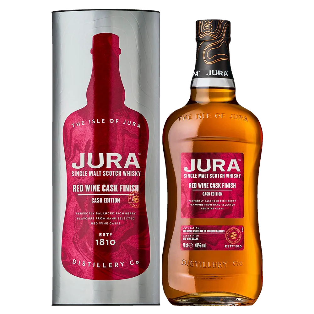 Jura Red Wine Cask Finish Single Malt Scotch Whisky 700mL