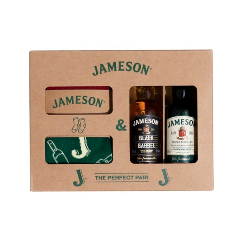 Jameson The Perfect Pair Socks Gift Pack 100mL