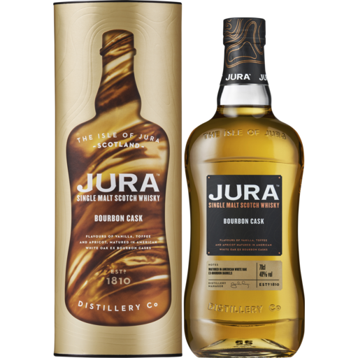 Jura Bourbon Cask Single Malt Scotch Whisky 700mL