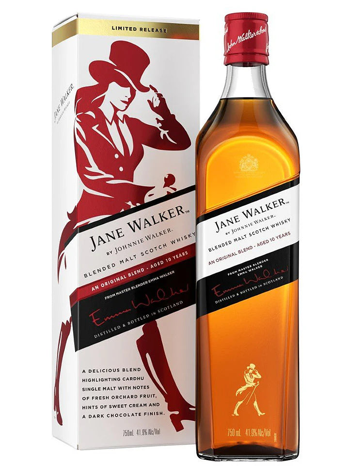 Johnnie Walker 12 Year Old "Jane Walker" Limited Release Blended Malt Scotch Whisky 750mL