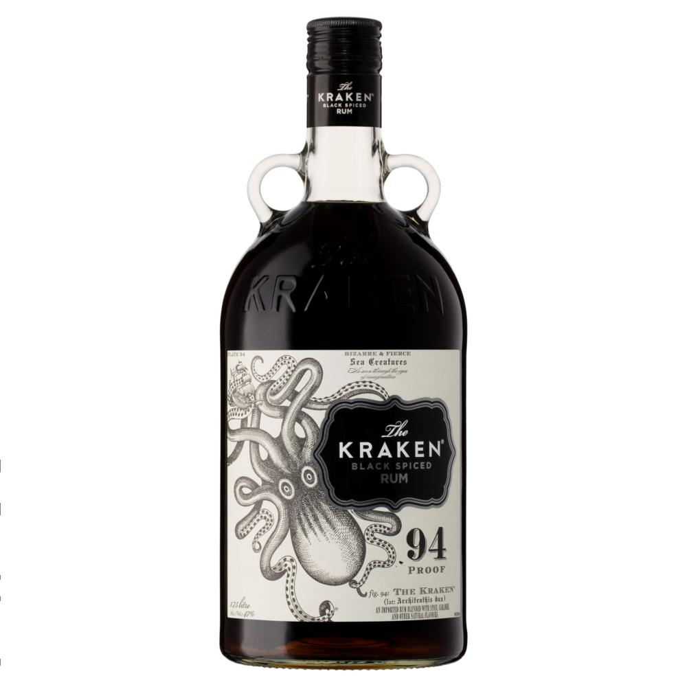 The Kraken Black Spiced Rum 1.75L 94 Proof (Rare)