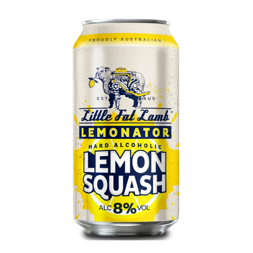 Little Fat Lamb Lemonator 8% Cans (10X375mL)