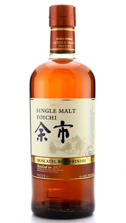 Nikka Yoichi Moscatel Wood Finish Single Malt Whisky 2017 700mL