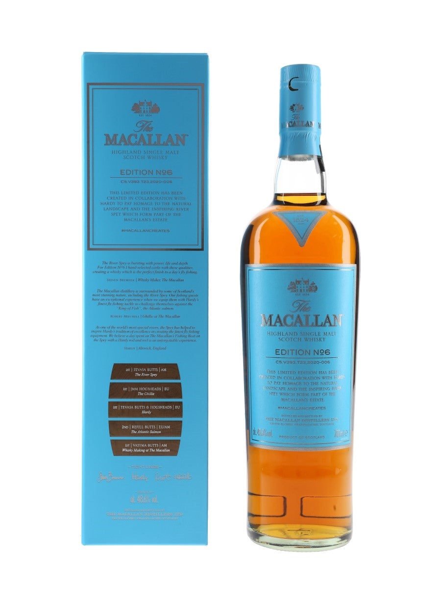 The Macallan Edition No. 6 Single Malt Scotch Whisky 700mL