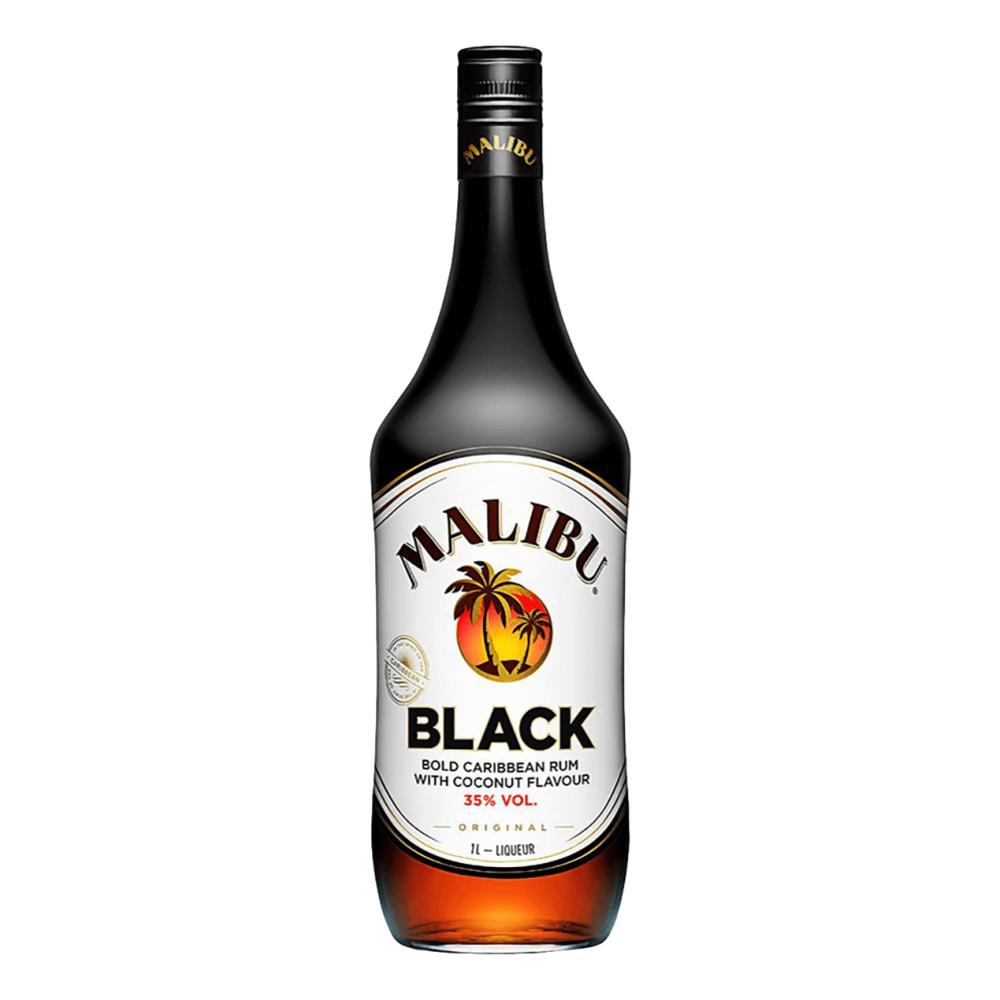Malibu Black Rum 1L