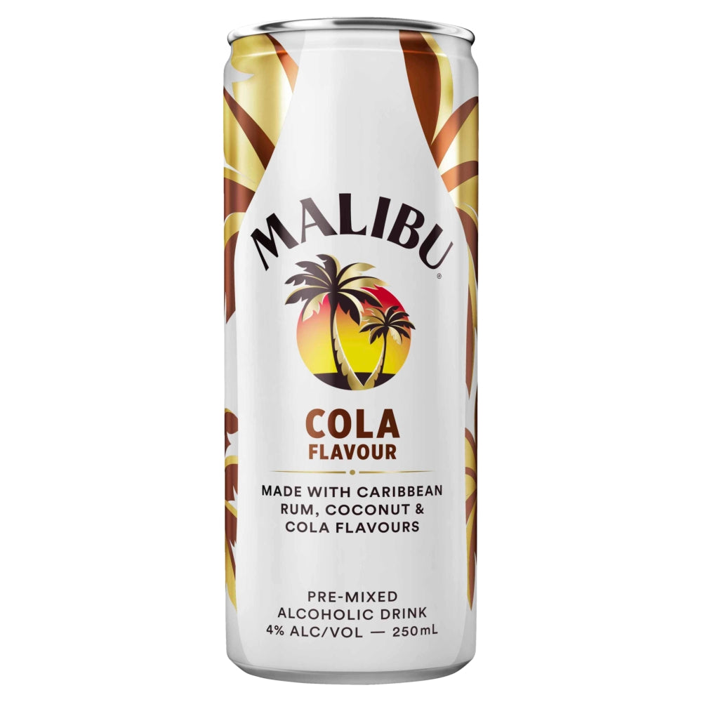 Malibu Cola Can (10X250mL)