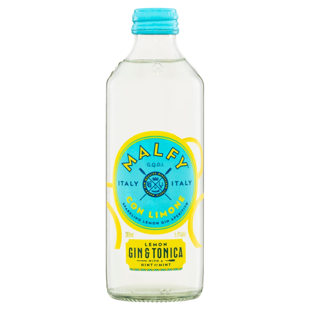 Malfy Con Limone Gin and Tonic (10X300mL)