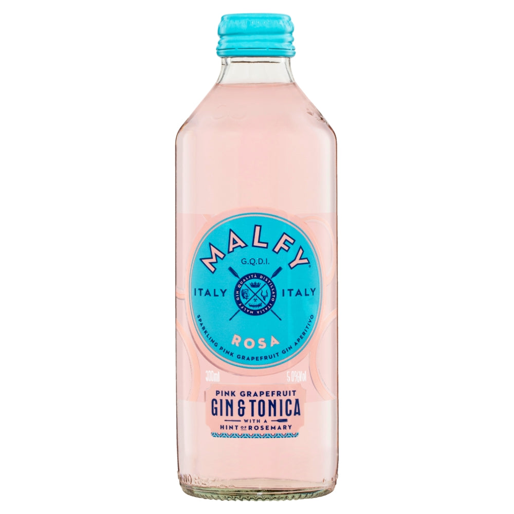Malfy Rosa Gin and Tonic (10X300mL)