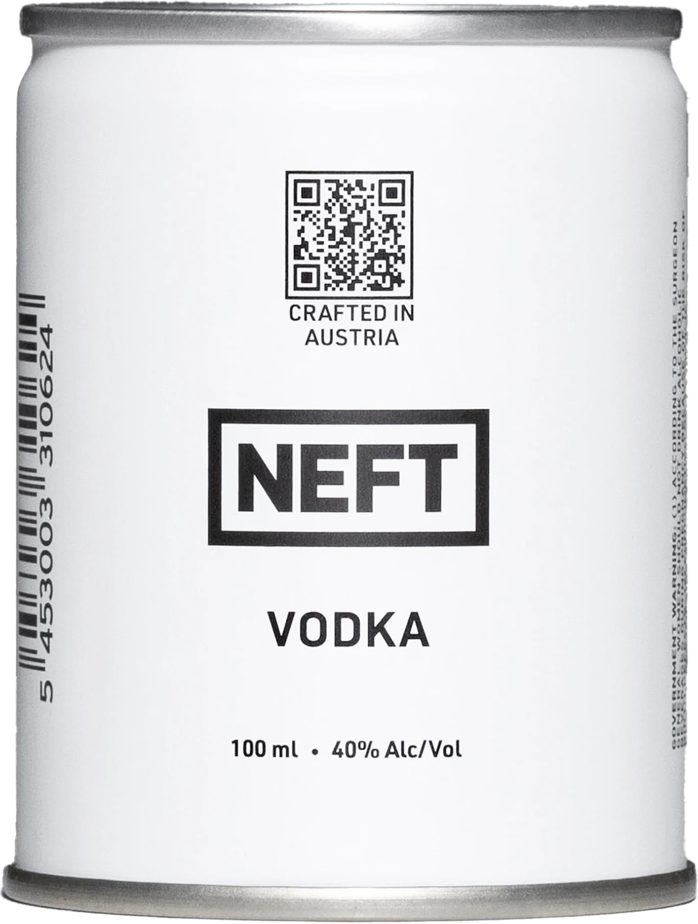Neft White Barrel Vodka 100mL x 3
