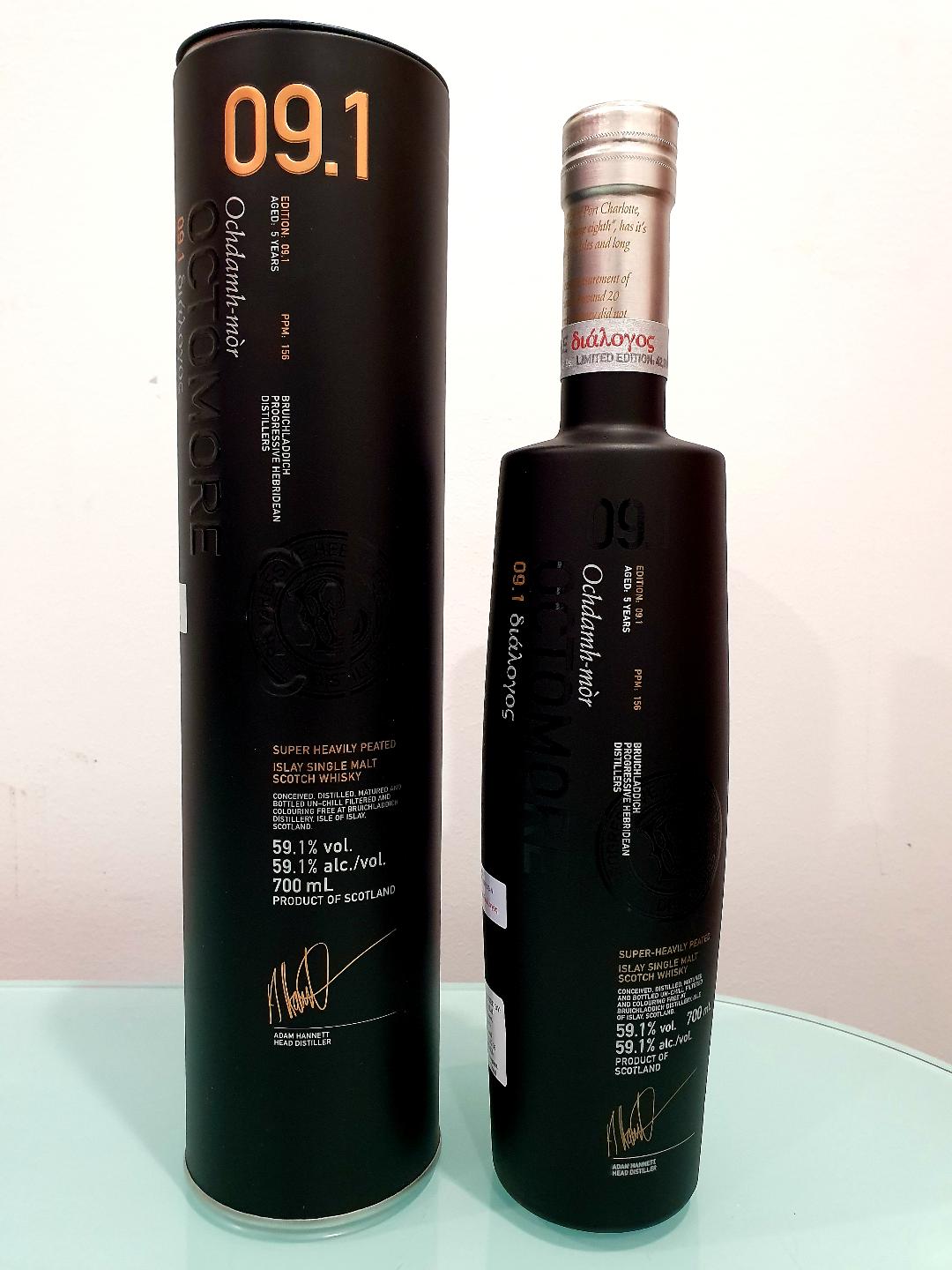 Bruichladdich Masterclass Octomore 9.1 Scotch Whisky 700mL