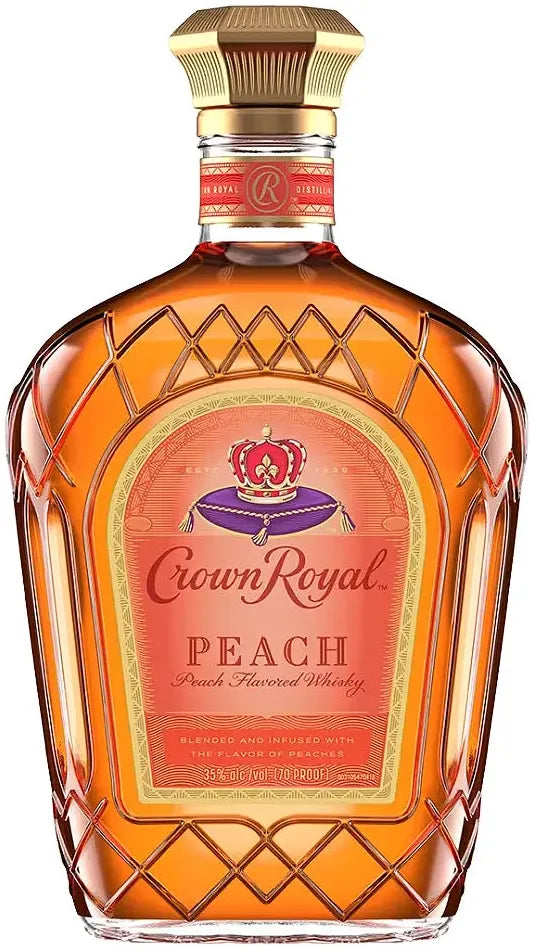 Crown Royal Peach Flavoured Canadian Whisky 1000mL