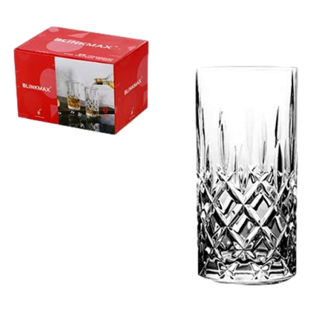 Premium Glass Tumbler (6X440mL)