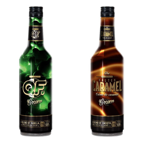 Bacchus QF and Salted Caramel Cream (2X700mL)