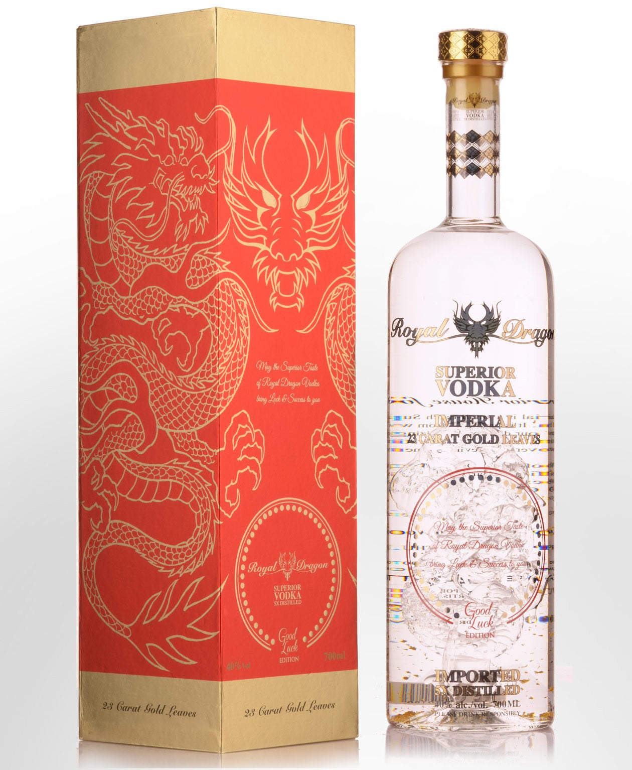 Royal Dragon Imperial Vodka Gift Box (Good Luck Edition) 700mL
