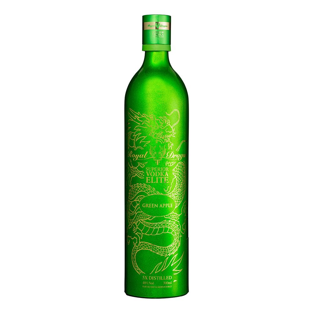 Royal Dragon Elite Green Apple Vodka 700mL