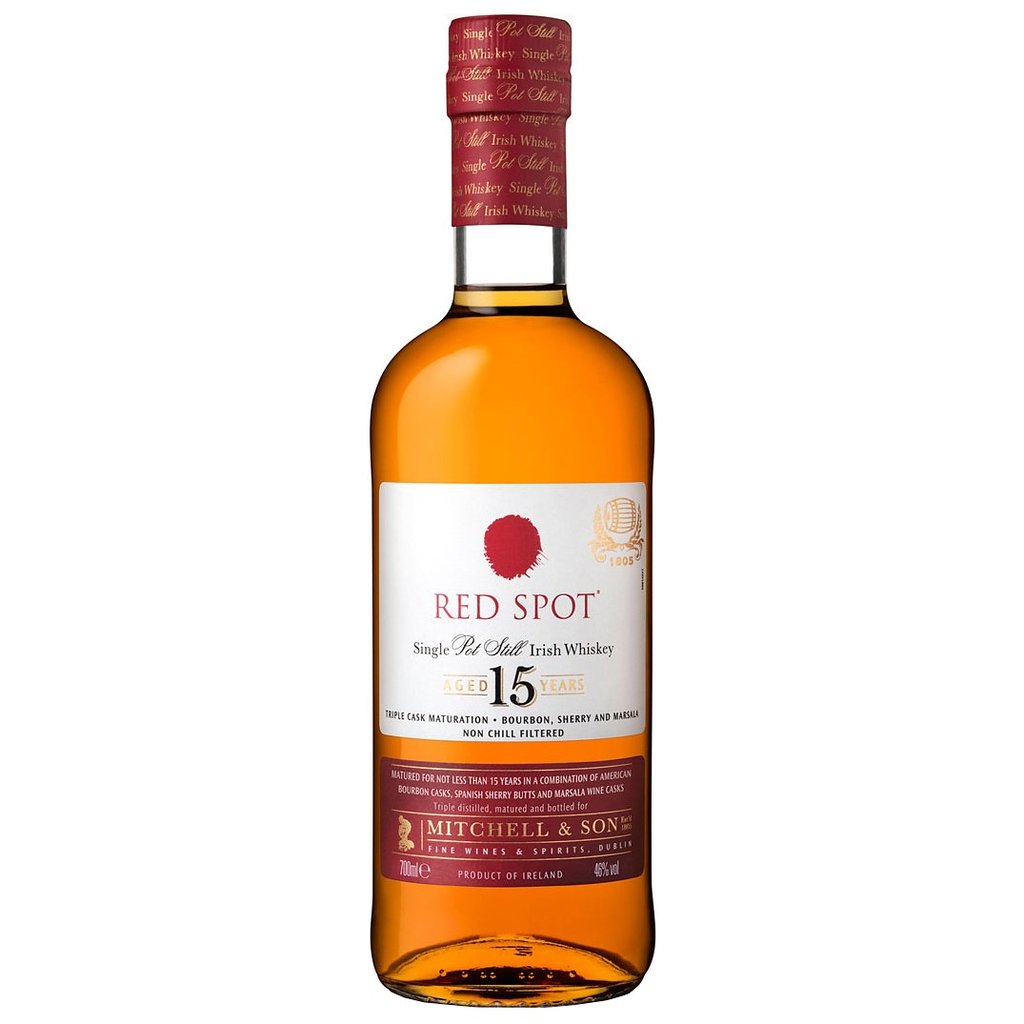 Red Spot (Redspot) Irish Whiskey 15 Years Old 700mL