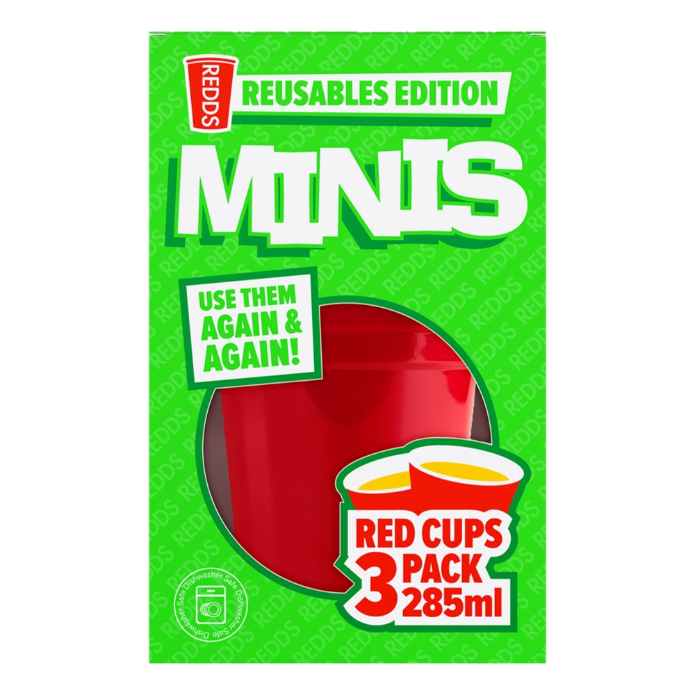 Redds Reusable Minis (3X285mL)